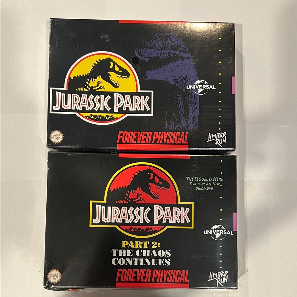 Universal Jurassic Park Video Game Collection For Super NES Factory Sealed Games